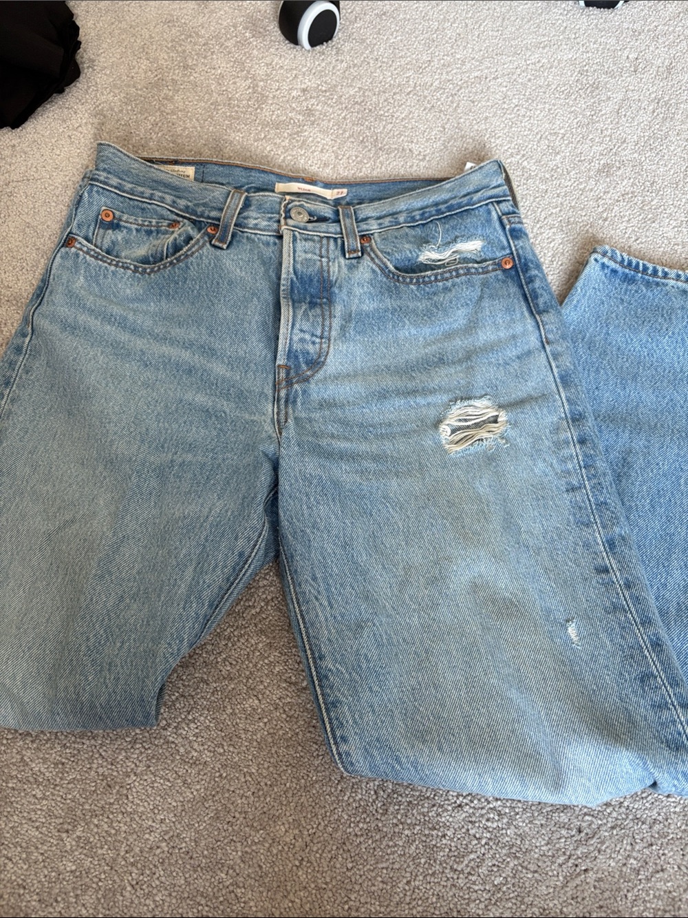 Levi's Light Blue Straight Leg Women's Jeans